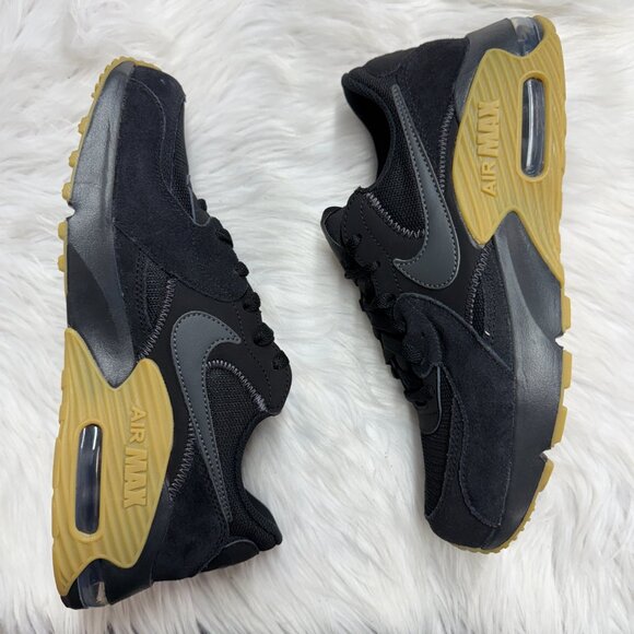 Nike Air Max Excee Black Gum Light Brown Anthracite Mens HV0928-010 NEW Sz 8